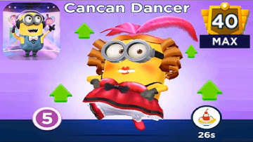 Minion rush Cancan Dancer Level Up Costume gameplay walkthrough ios / android