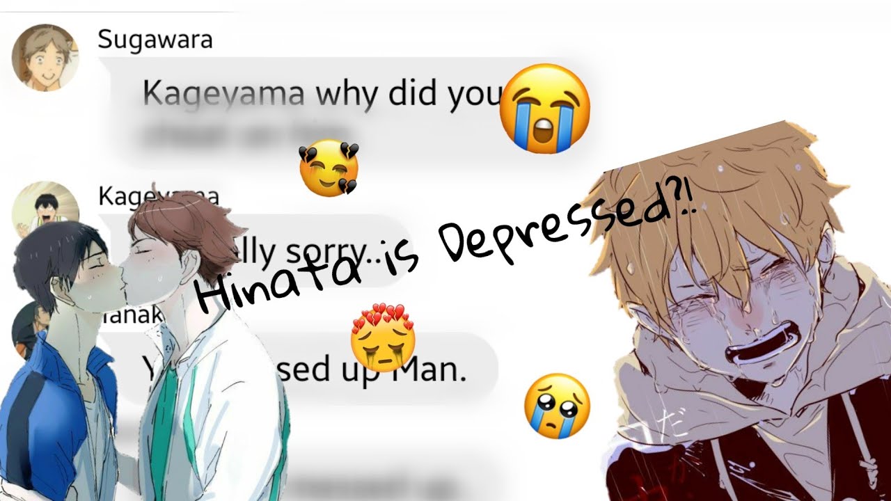 Haikyuu Groupchat - Hinata is Depressed?! + Kageyama Cheated