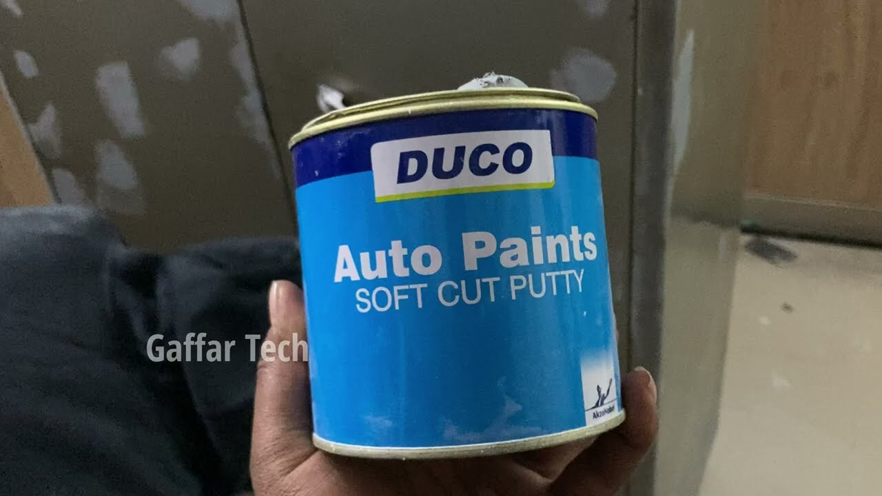 Duco Auto Paints Soft cut putty Use Karne Ka Sahi Tarika