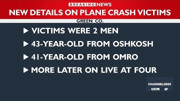 New details released on victims of deadly plane crash