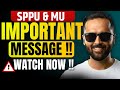 ⚠️ Important Message for SPPU &amp; MU Students | Pradeep Giri Sir