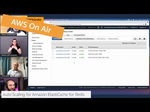 AWS On Air ft. Auto Scaling for Amazon ElastiCache for Redis | AWS Events