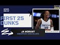 Ja Morant&#39;s First 25 Dunks of 2021-22 NBA Season | King of NBA