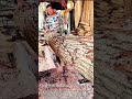Bandsaw slicing huge logs fast satisfying 🪚