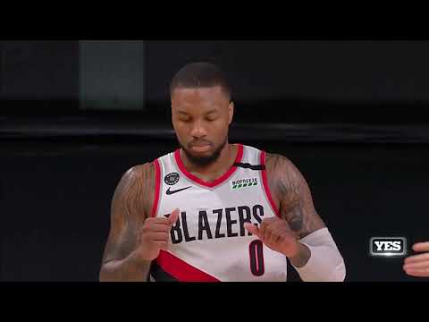 Watch Damian Lillard's Reaction Right After Blazers Beat The Nets