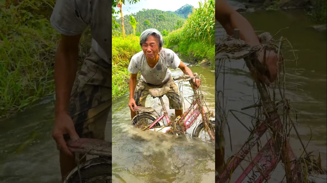 Survival Skills SMART Idea and USEFUL Dirty Bicycle 😱 #bushcraft​ #camping​ #outdoors​ #usefulpart98