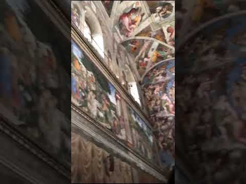 Vídeo: Veja a bela arte dentro da Capela Sistina