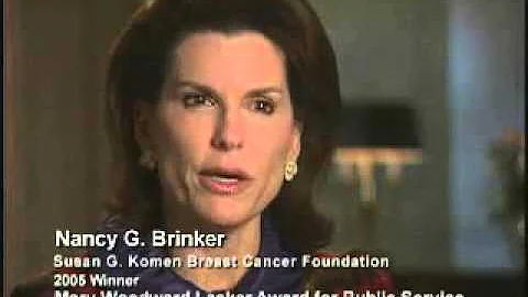 2005 Mary Woodard Lasker Award for Public Service