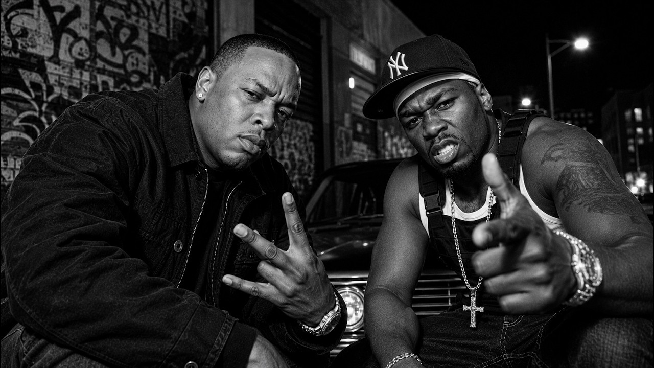 Dr. Dre ft. 50 Cent – Empire in the Tape Room (Lyrical Music Video
