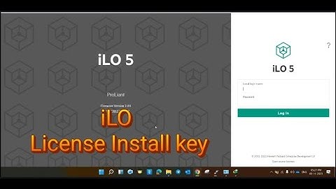 45. ILO License Configuration HP DL360 and DL380 Gen10 Plus #server #hp #hpserver
