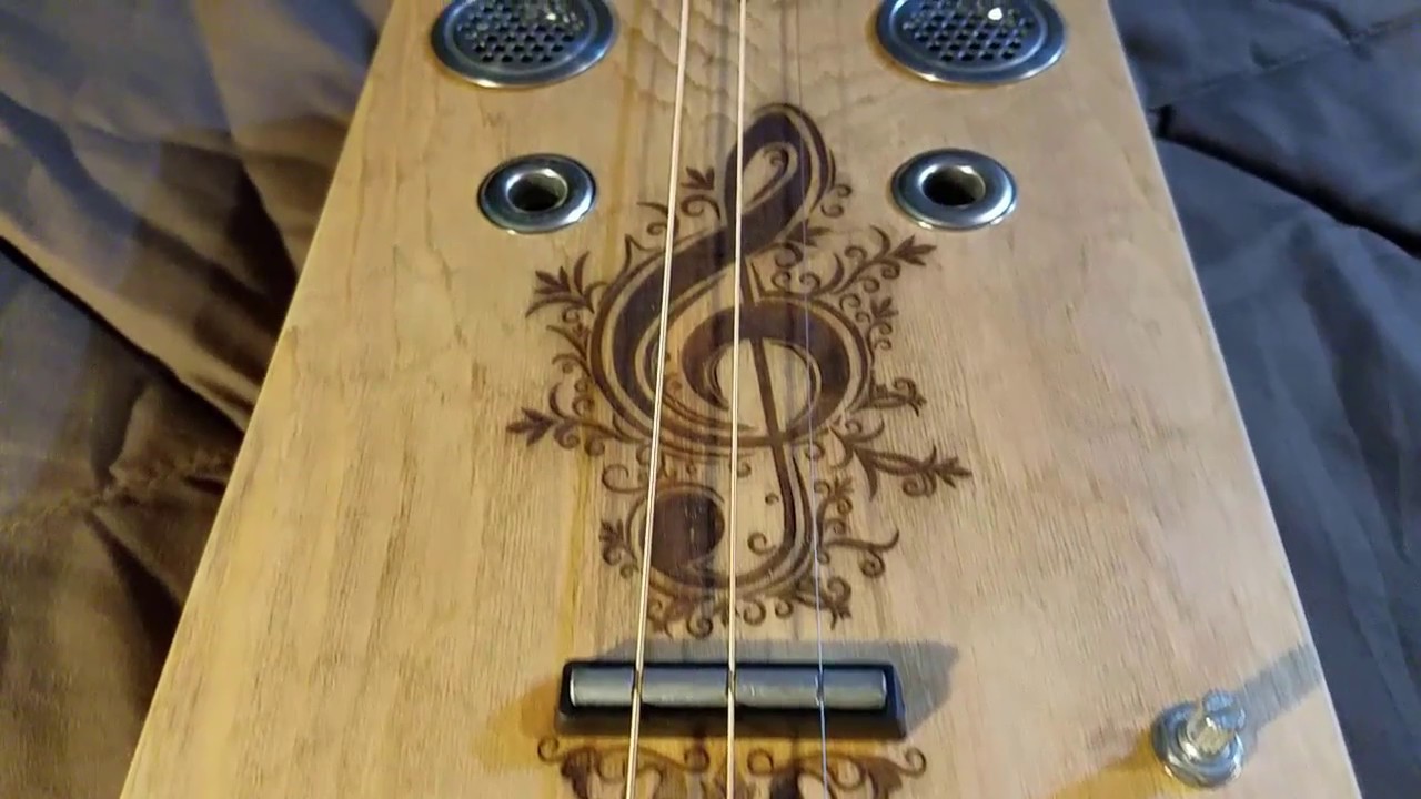 Making my first Cigar Box Guitar - JTCBG#1