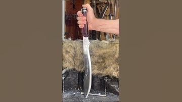 Knife Making Forging Aragorn’s Dageger from Lord of the Rings! #lordoftherings #blacksmith #forging