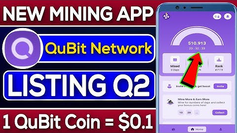 Qubit Network New Mining App 2024 | QuBit Network Listing Q2 | 1 QuBit Coin = $0.1 | Rizwan Blouch