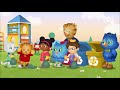Daniel Tiger Clean Up Dinner In The Dark Clip دانی پلنگ در شام پاک کاری میکند 