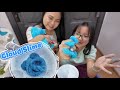 How to make CLOUD SLIME ... ( slime ကိုယ်တိုင် လုပ်ကြည့်မယ်။ 🤪)