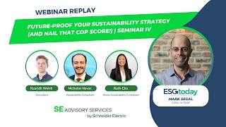 Future-Proof Your Sustainability Strategy (And Nail That CDP Score!) | SEMINAR IV