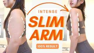 15min Intense Slim Arm Workout - on mat 🔥( Slim Upper & Lower Arm) | 100% no more flabby arms