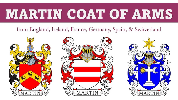 Martin Coat of Arms & Family Crest - Symbols, Bearers, History