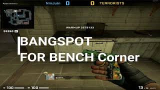 Easy Bangspot for Bench Corner | NinJuin Tutorial