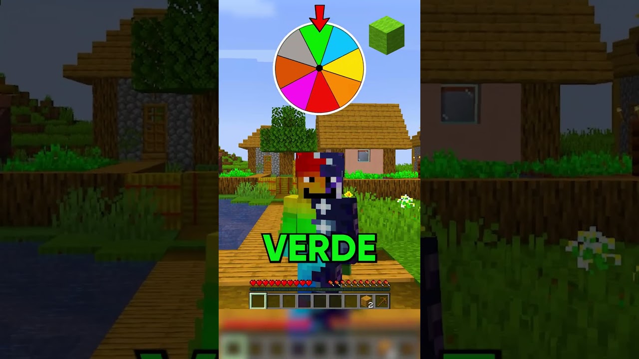 Minecraft, Pero No Puedo Tocar Colores...