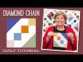 Make a "Diamond Chain" Quilt with Jenny Doan of Missouri Star (Video Tutorial)