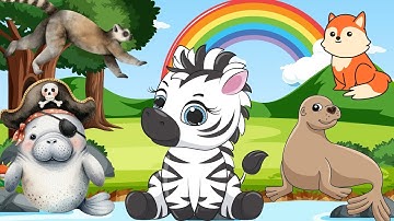 CÙNG BÉ HỌC VỀ ĐỘNG VẬT | HỌC CÙNG RUBY TV