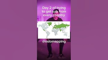 Day 2 of trying to get sub from every country