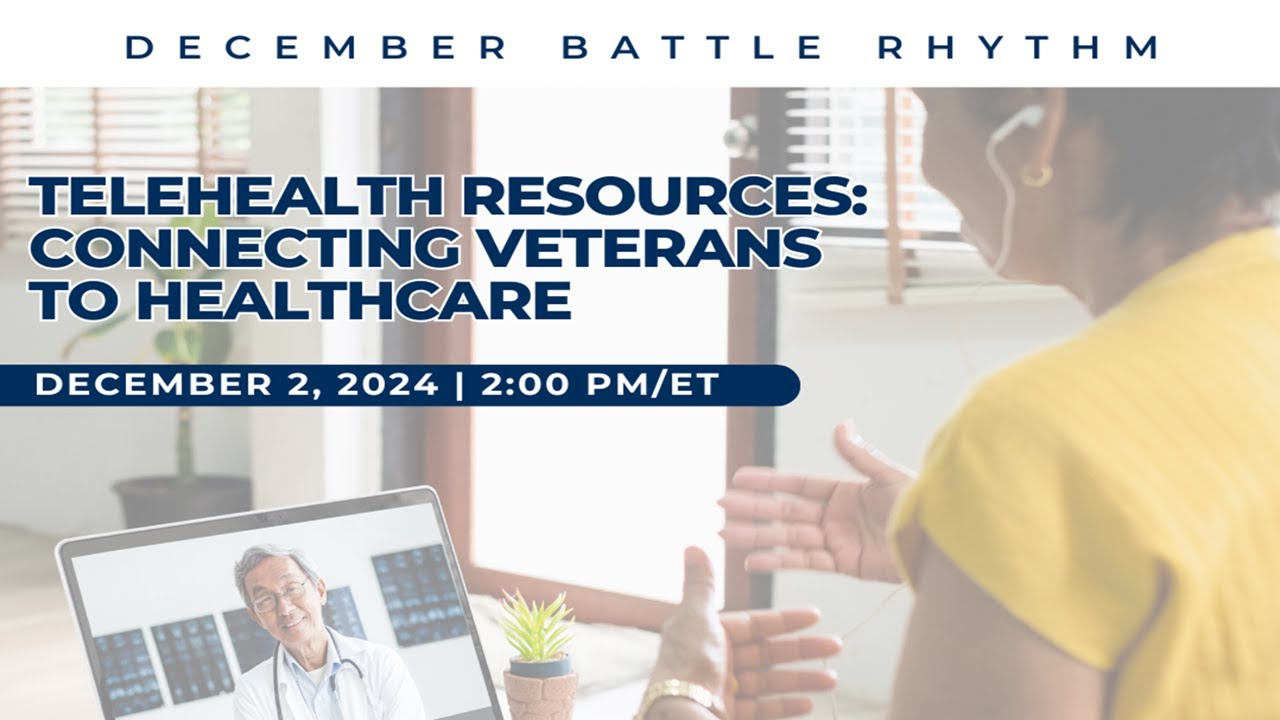 Telehealth Resources: Connecting Veterans to Healthcare - YouTube