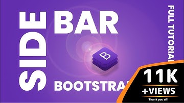 Bootstrap 4 Sidebar Menu Responsive with Sub menu | Create Responsive Side Navigation | Source File