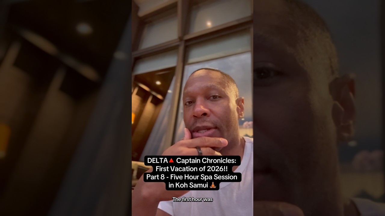 DELTA🔺 Хроники капитана: Первый отпуск 2026 года!! Часть 8 - Пятичасовой спа-сеанс на острове Ко ...