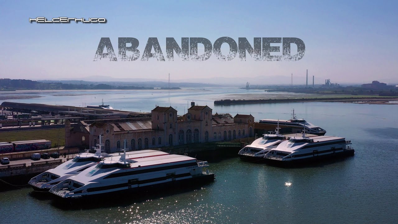 Старый заброшенный вокзал Баррейро Мар — 4K UHD