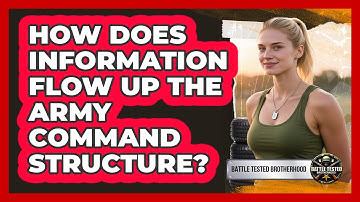 How Does Information Flow Up The Army Command Structure?