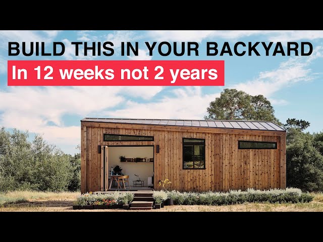 Build housing in weeks, not years: Fight the California housing crisis with Abodu thumbnail