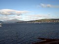 Timelapse of QE2 flotilla passing Gourock