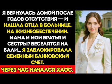Я Вернулась Без Предупреждения — Нашла Отца На Аппарате Жизнеобеспечения В Больнице, Пока Мама