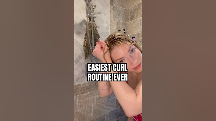 The EASIEST & QUICKEST Curly Hair Routine ➰ #curlyhair