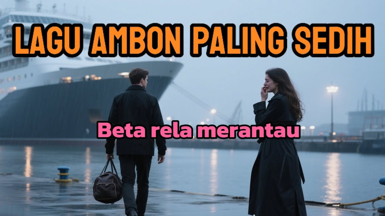 Lagu ambon paling galau | beta rela merantau 😢 