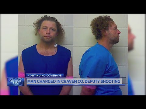 Craven County deputy shot during Friday night incident out of ICU; suspect has first court appearanc