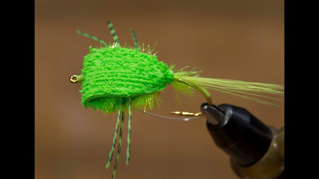 Fly Tying The Bass Foam Slider 