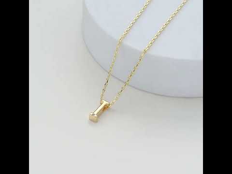 Gold Initial Necklace