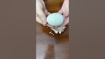 Cách lột vỏ trứng siêu nhanh