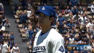 5月12日（土曜日）ロサンゼルス・ドジャース（大谷翔平）vs サンディエゴ・パドレス- MLB The Show 24 #大谷翔平 #ドジャース #大谷翔平とチームメートは完璧な一日を過ごしました