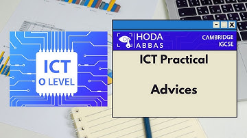 Introduction to IGCSE ICT Practical: Basics You MUST Know