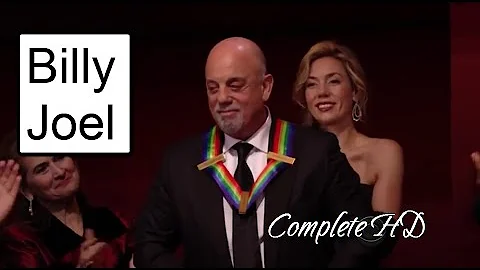 Billy Joel Kennedy Center Honors 2013 Complete - F...