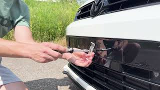 21Cars - Klick-Kennzeichenhalter - Montageanleitung