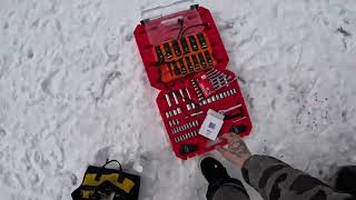 How to change spark plug and plug wire on a 1990 22re Toyota pickup