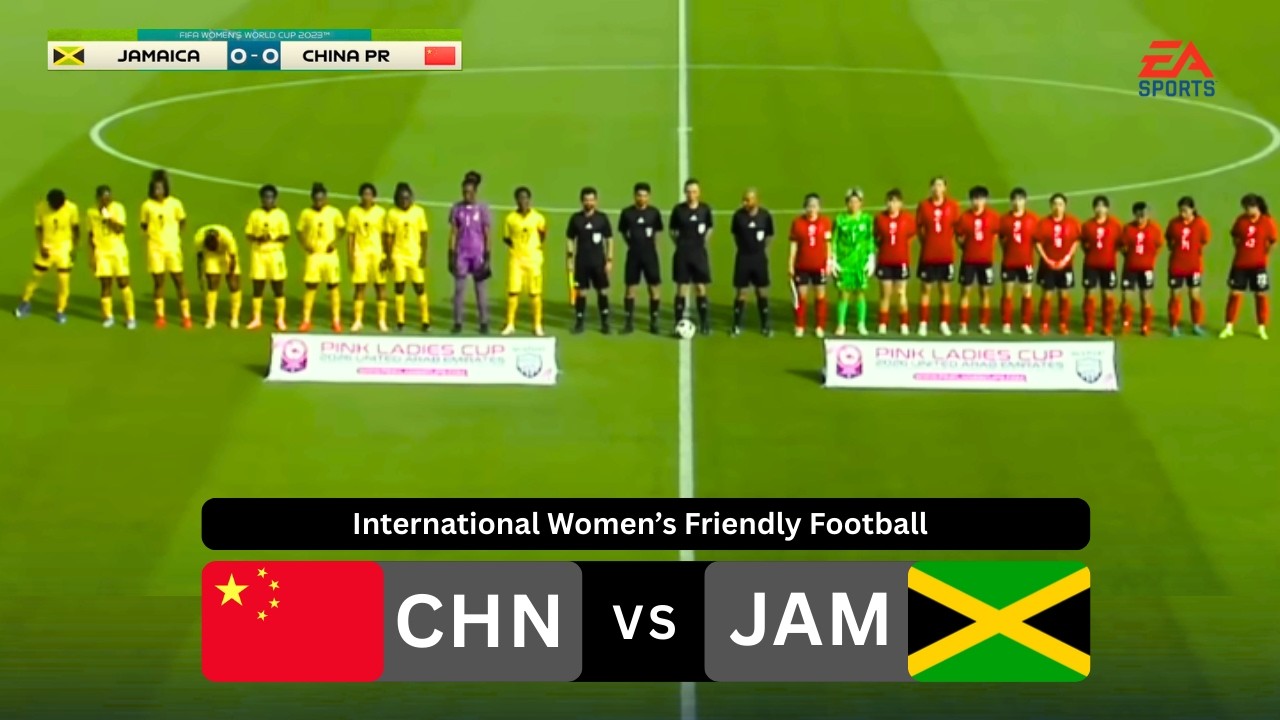 China WNT vs Jamaica WNT | Women's friendly football showdown | FIFA23 Gameplay