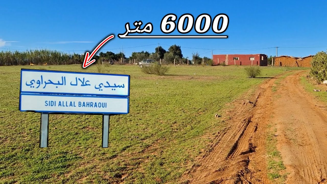 الأرض فلاحية وسط جيران المساحة 6000مترثمن 40 مليون قابل نيقاش 