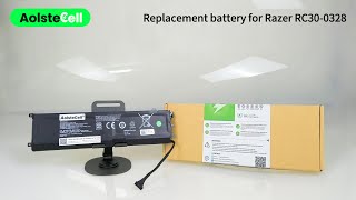 Replacement battery for Razer RC30-0328 RZ09-0369X 15.4V 65Wh 4 cells