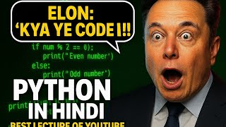 😱🔥Learn python in 30 days(part 4) python free course in hindi